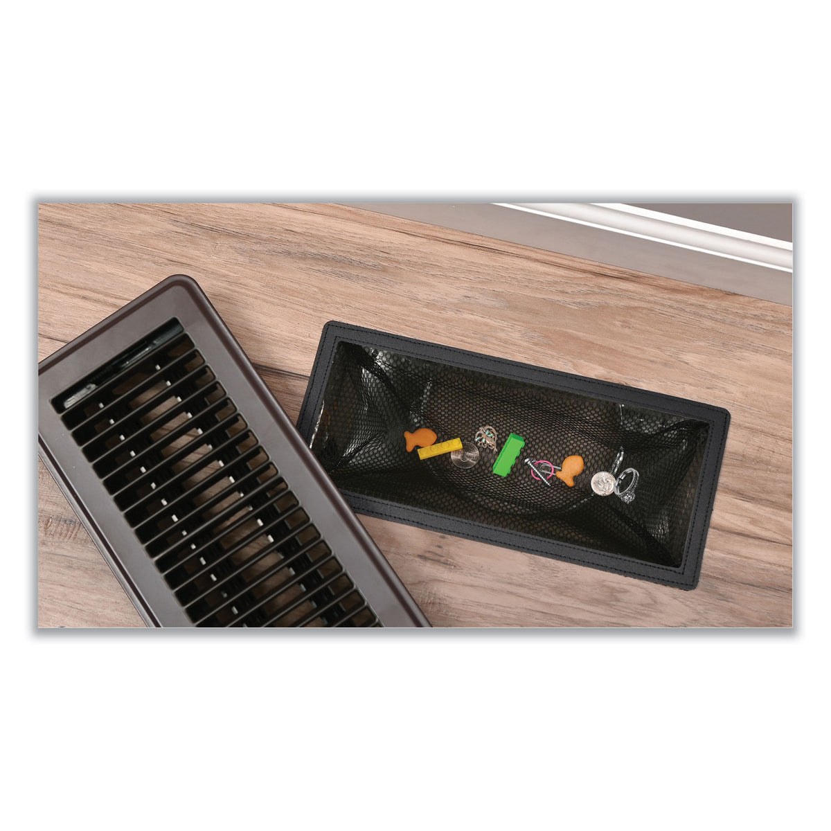 Register Nets, 4 x 12 x 0.1, Black