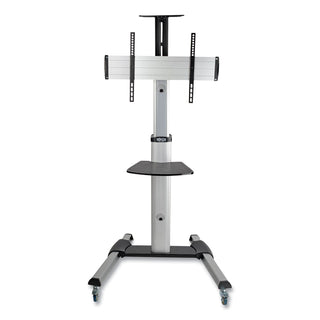 flat-panel-floor-stand-tilt-range-12-to-+5-metal-1-shelf-110-lb-capacity-326-x-276-x-815-silver-black_trpdmcs3270xp - 5