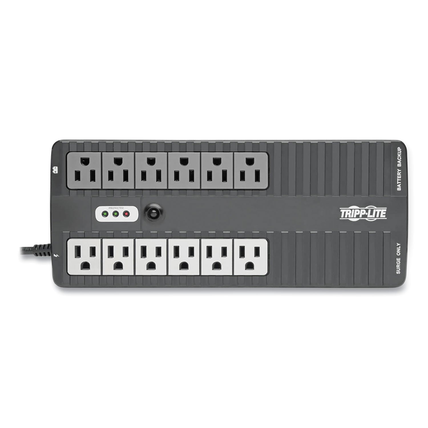 Internet Office Ultra-Compact Desktop Standby UPS, 12 Outlets, 900 VA, 420 J - 