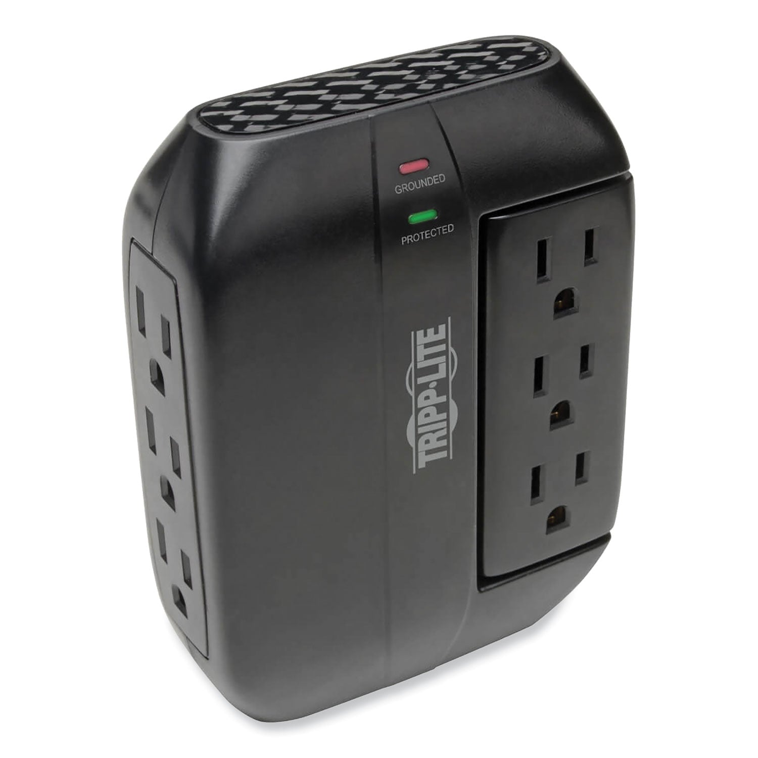 Protect It! Surge Protector, 6 AC Outlets, 1,500 J, Black - 