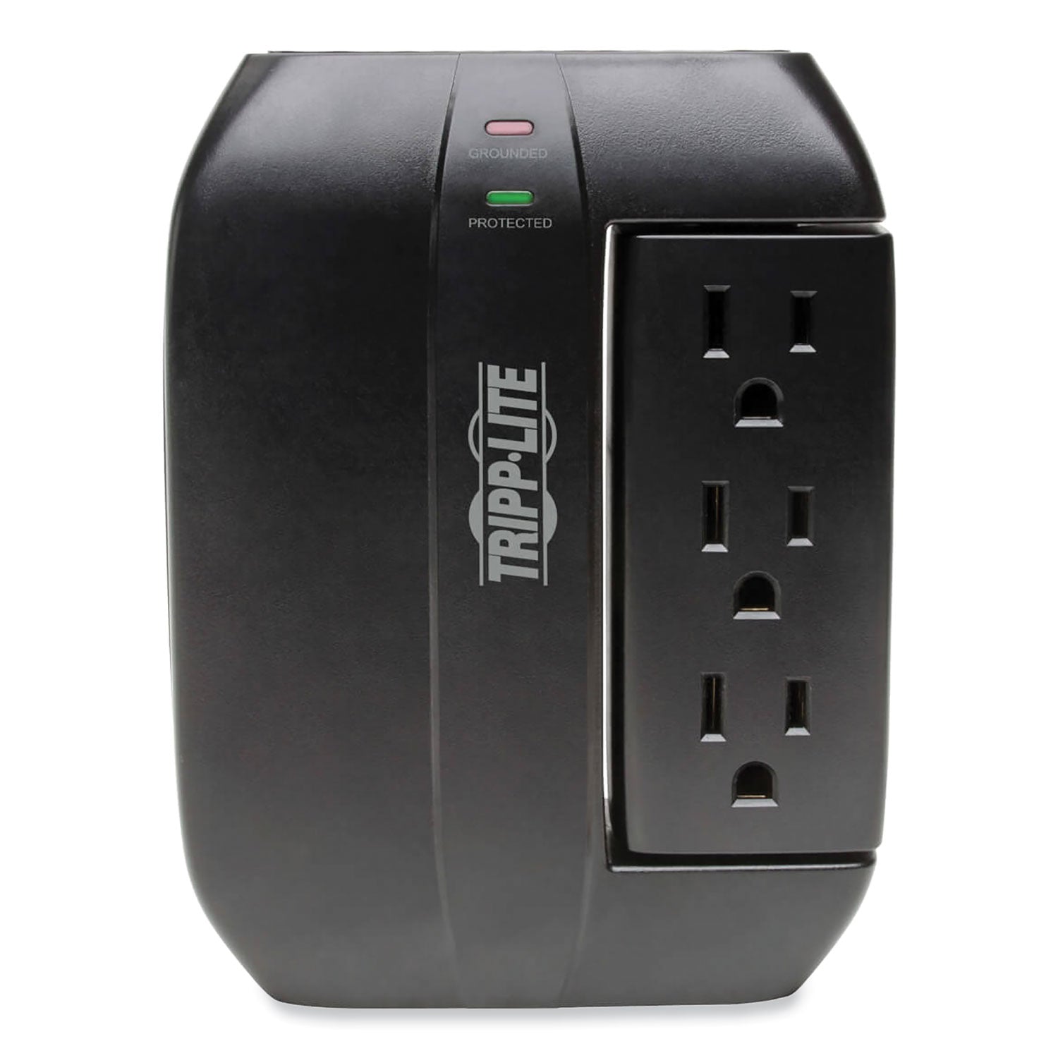 Protect It! Surge Protector, 6 AC Outlets, 1,500 J, Black - 