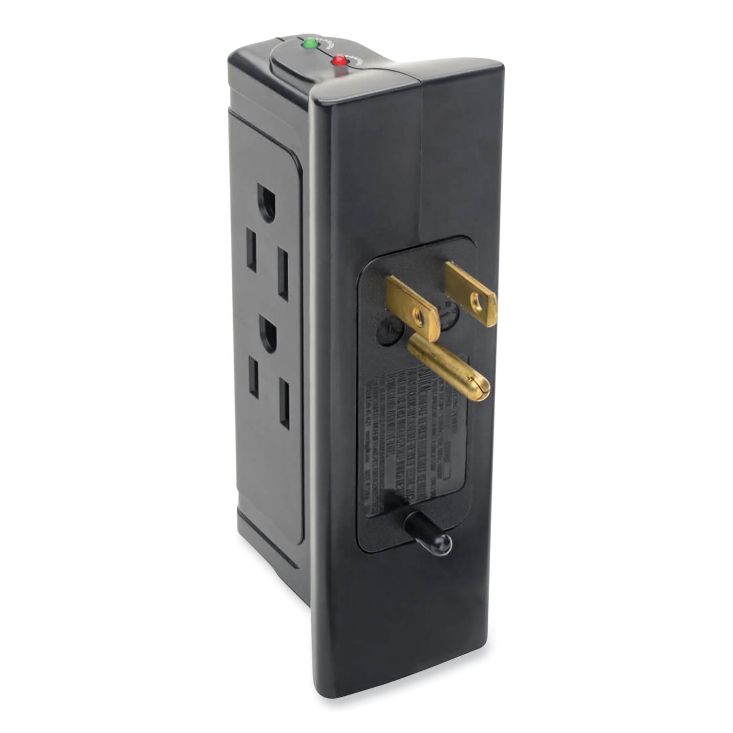 Protect It! Surge Protector, 4 AC Outlets, 720 J, Black - 