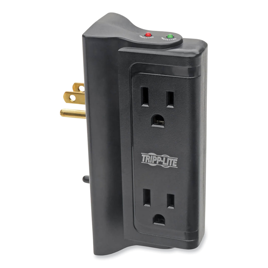 Protect It! Surge Protector, 4 AC Outlets, 720 J, Black - 