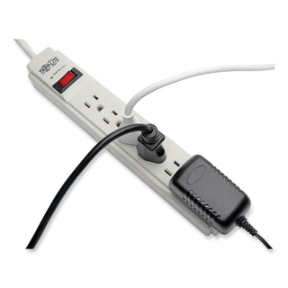 Protect It! Surge Protector, 6 AC Outlets, 15 ft Cord, 790 J, Light Gray - 