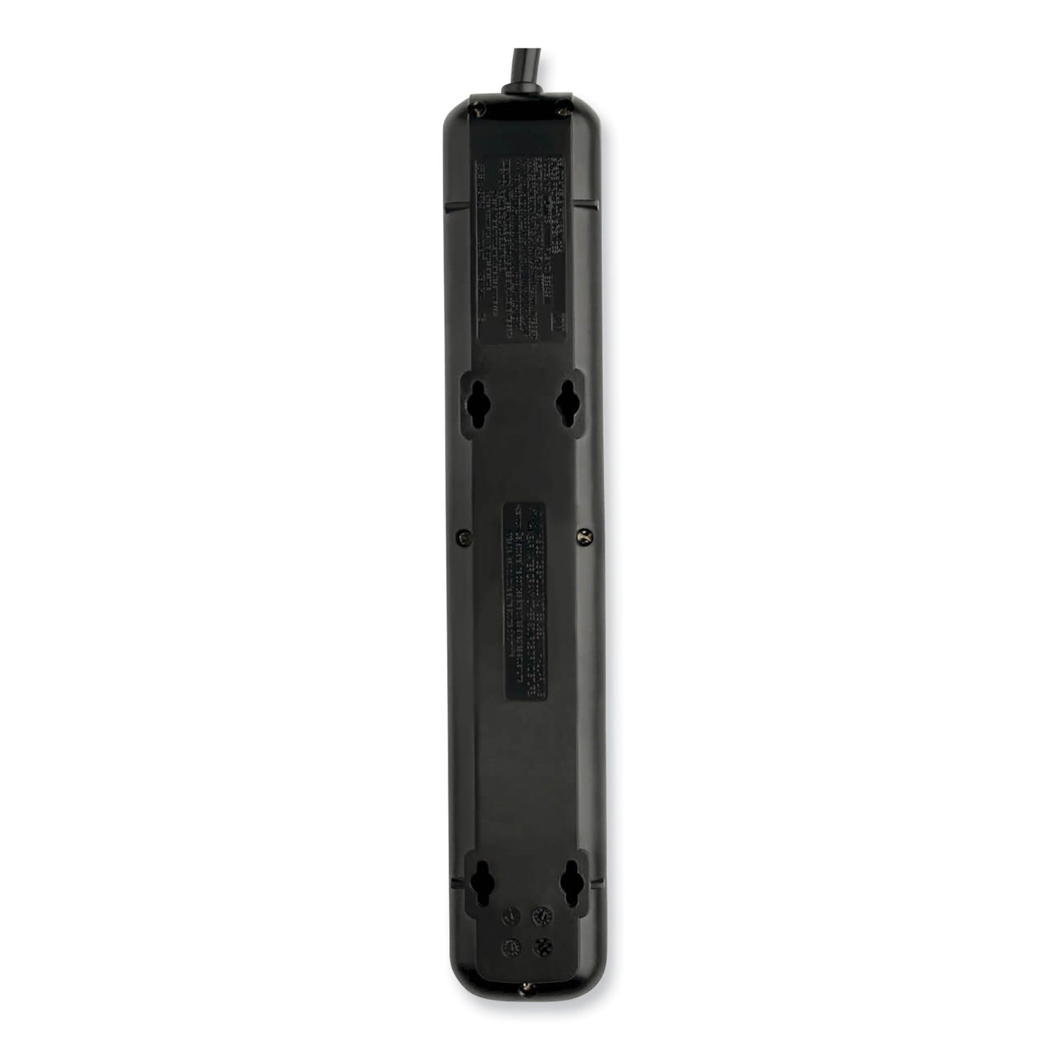Protect It! Surge Protector, 7 AC Outlets, 12 ft Cord, 1,080 J, Black - 