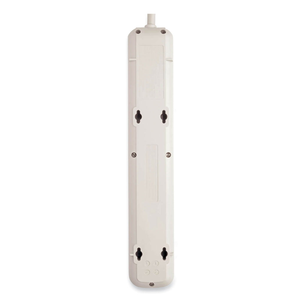 Protect It! Surge Protector, 7 AC Outlets, 25 ft Cord, 1,080 J, Light Gray - 