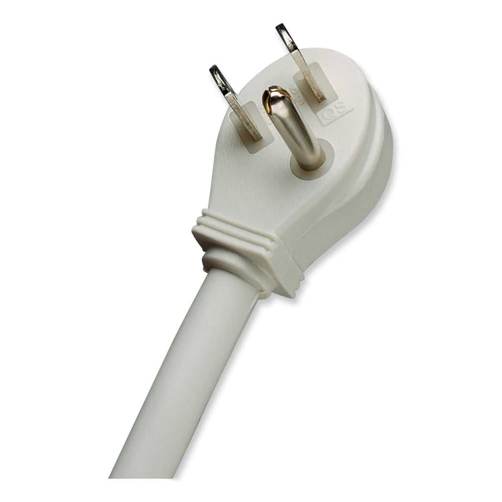 Protect It! Surge Protector, 8 AC Outlets, 8 ft Cord, 1,440 J, Light Gray - 