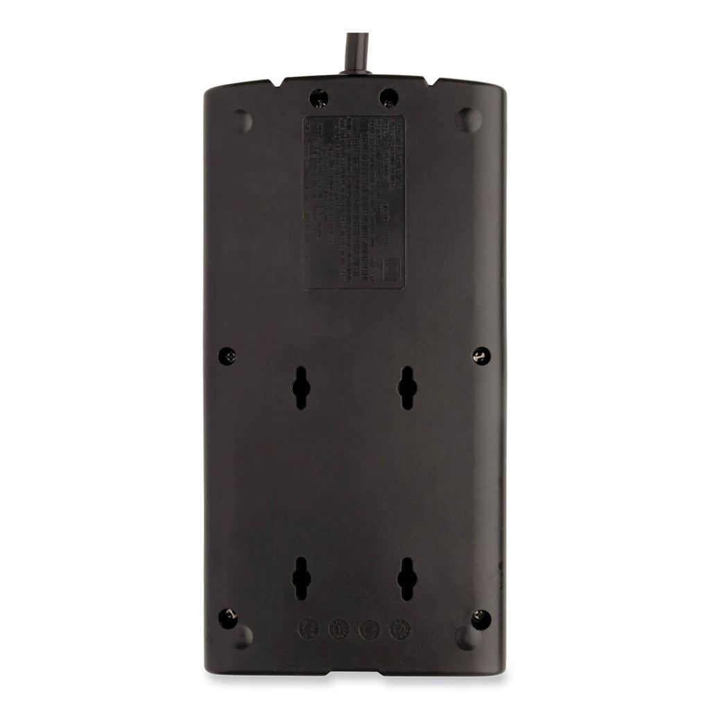 Protect It! Surge Protector, 8 AC Outlets, 10 ft Cord, 3,240 J, Black - 