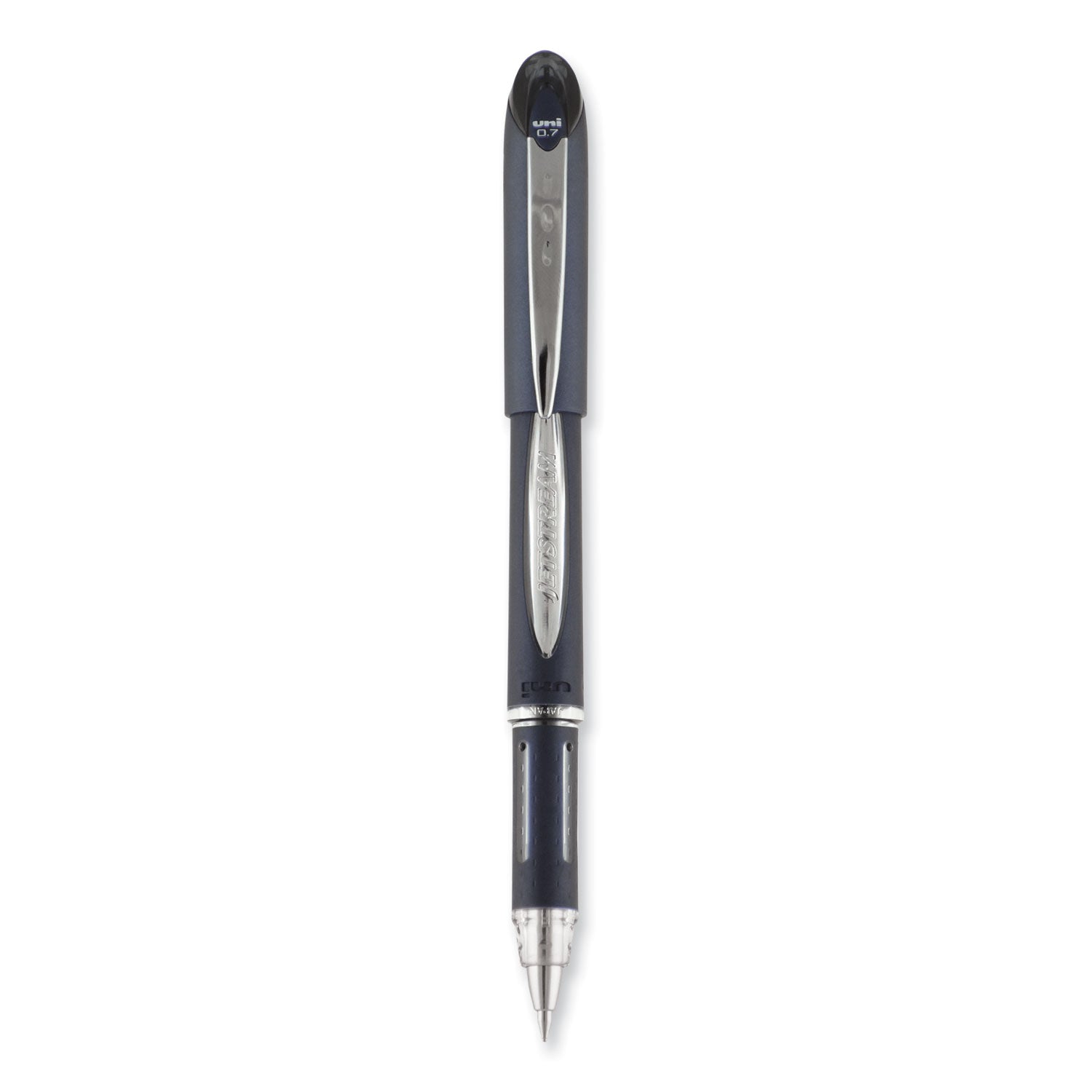 jetstream-hybrid-gel-pen-stick-fine-07-mm-black-ink-black-silver-barrel_ubc40173 - 1