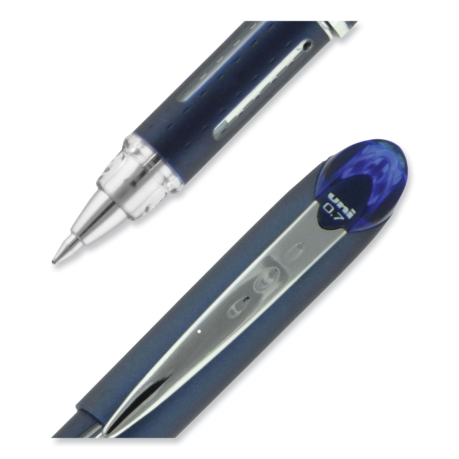 jetstream-hybrid-gel-pen-stick-fine-07-mm-blue-ink-blue-silver-barrel_ubc40174 - 4