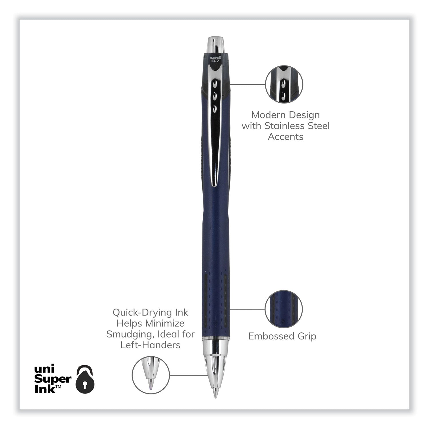 jetstream-retractable-hybrid-gel-pen-fine-07-mm-black-ink-blue-silver-barrel_ubc62152 - 4