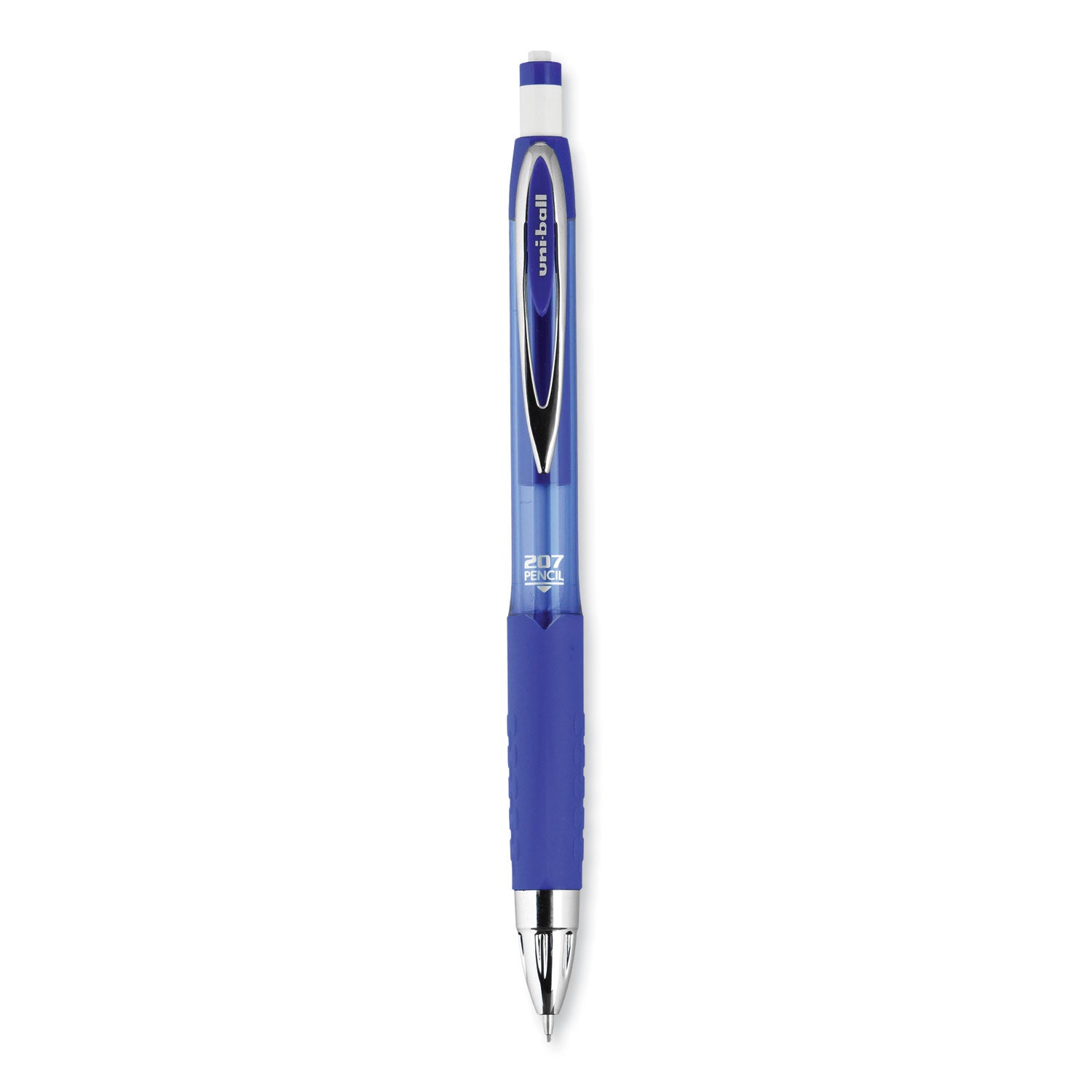 207-mechanical-pencil-07-mm-hb-#2-black-lead-blue-barrel-dozen_ubc70127 - 2