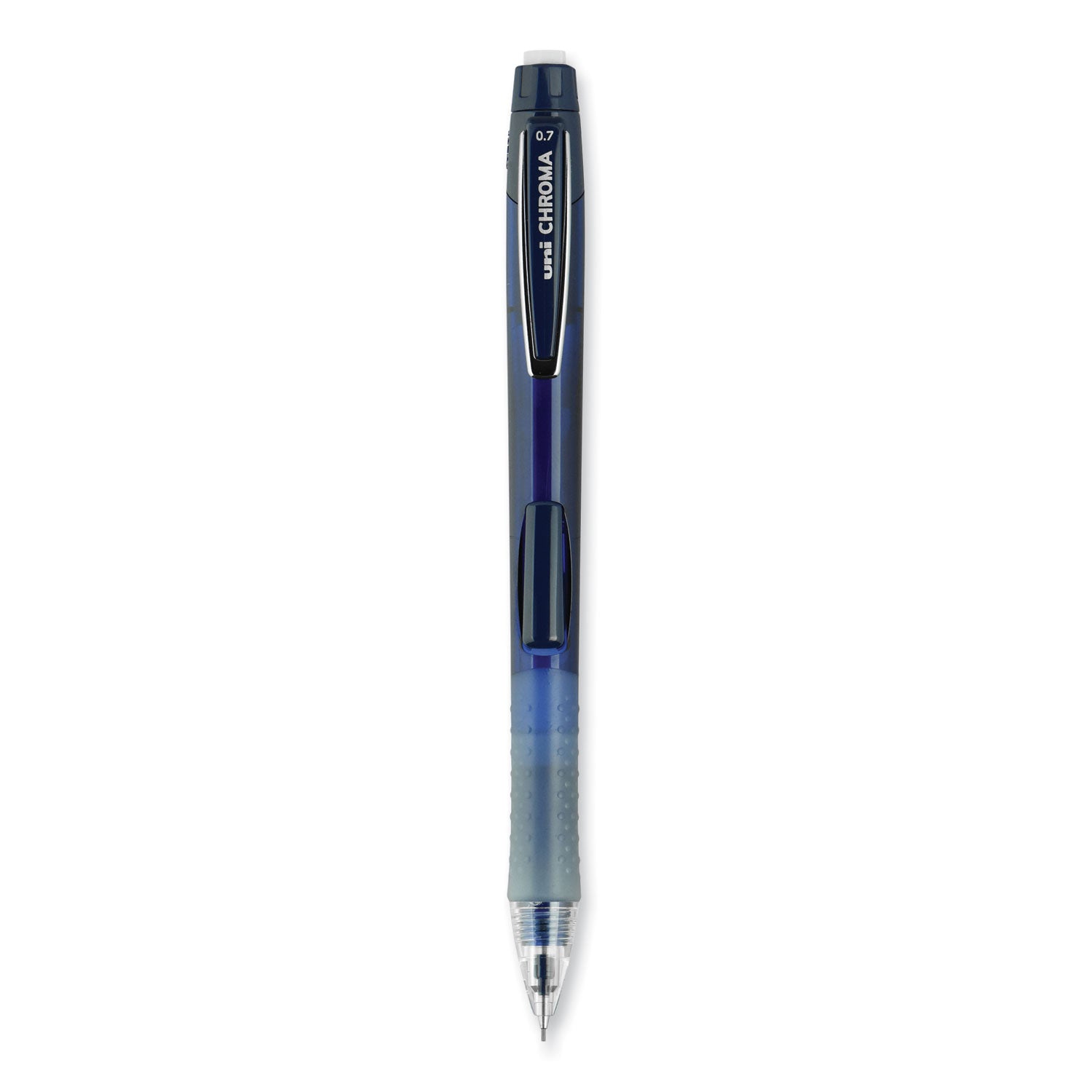 chroma-mechanical-pencil-07-mm-hb-#2-black-lead-cobalt-barrel-dozen_ubc70134 - 2