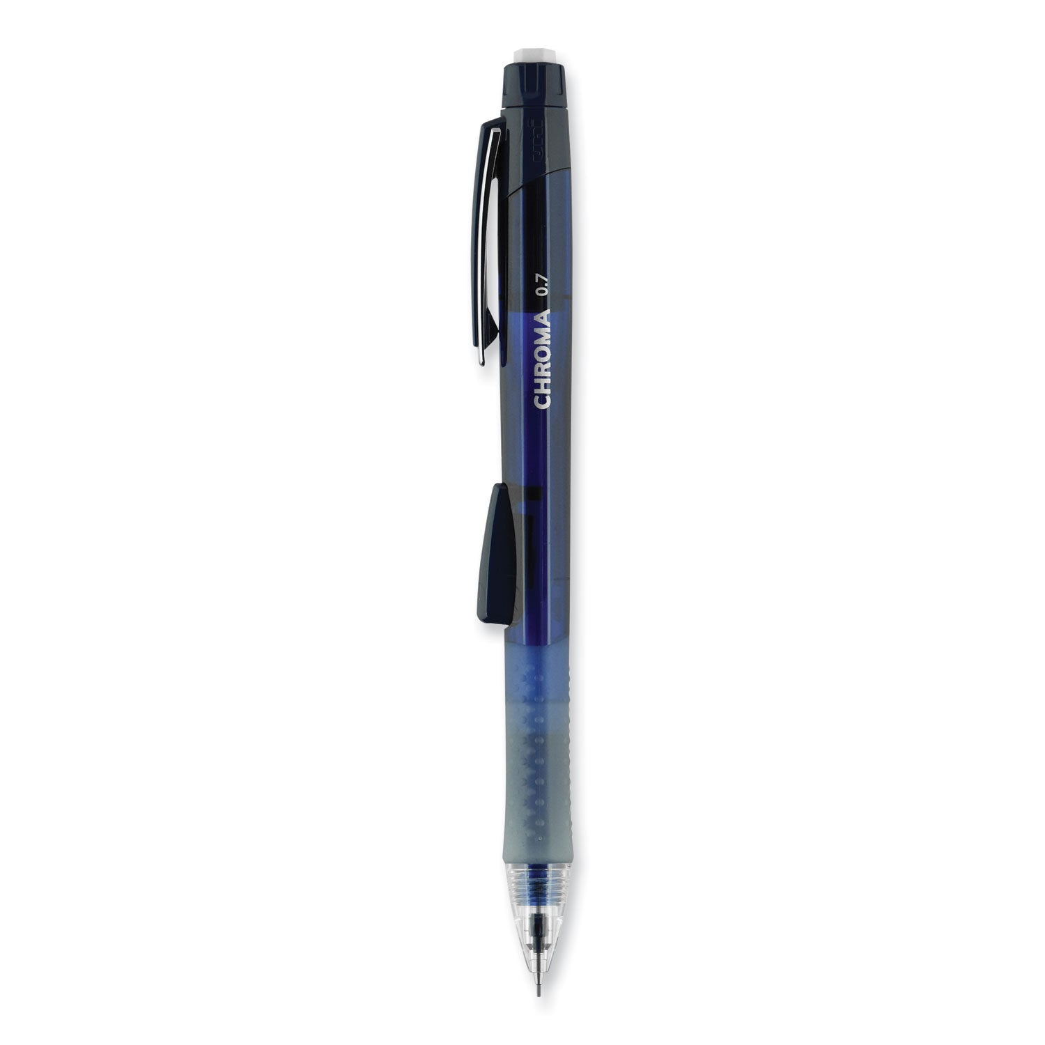 chroma-mechanical-pencil-07-mm-hb-#2-black-lead-cobalt-barrel-dozen_ubc70134 - 3