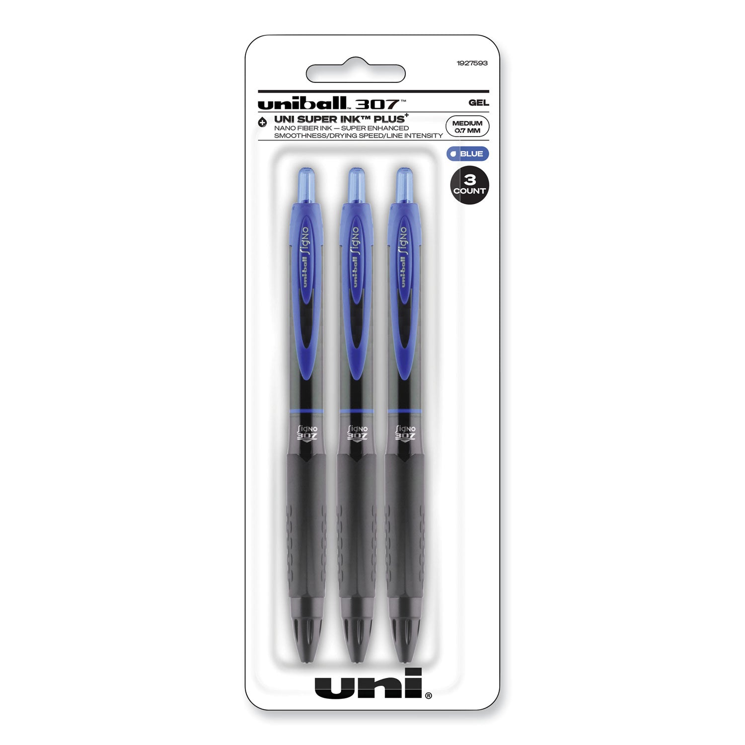 307-gel-pen-retractable-medium-07-mm-blue-ink-blue-barrel-3-pack_ubc1927593 - 1