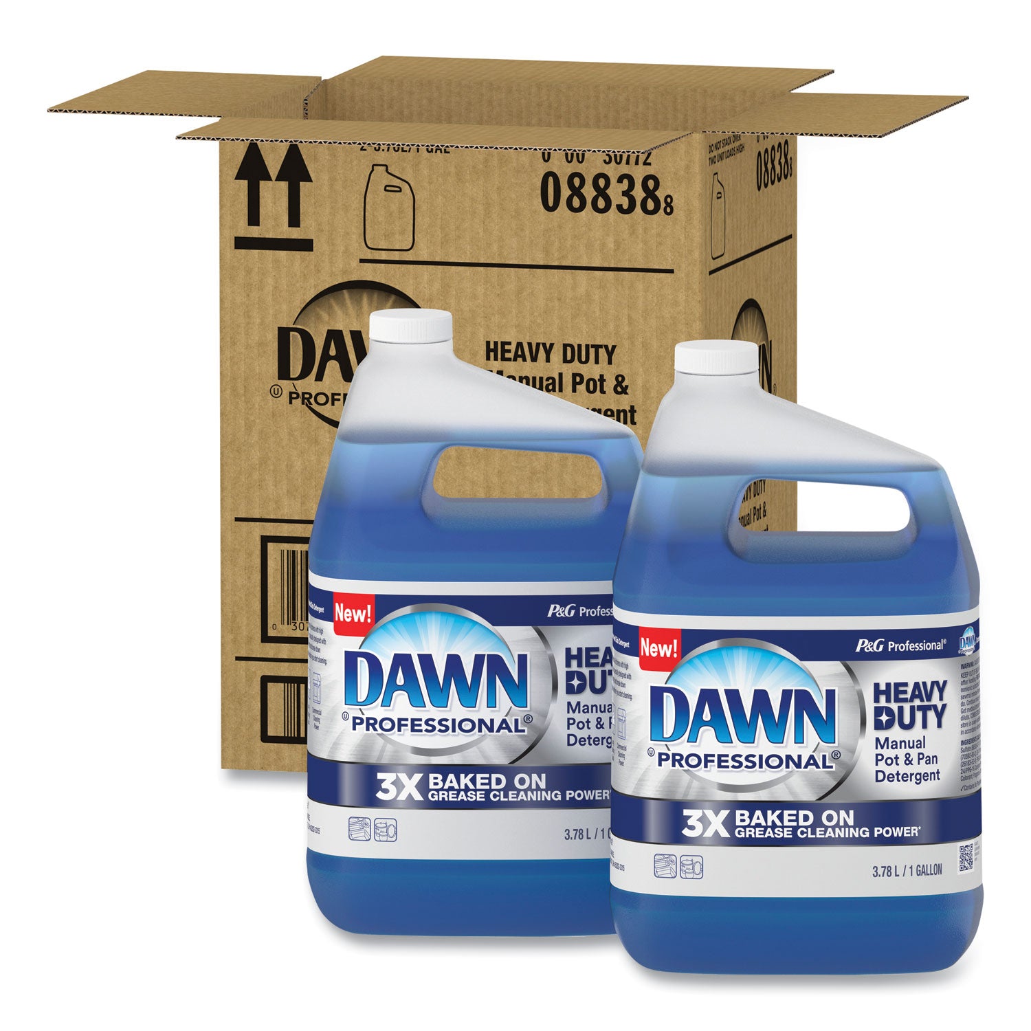 heavy-duty-manual-pot-pan-dish-detergent-original-scent-1-gal-bottle-2-carton_pgc08838 - 1
