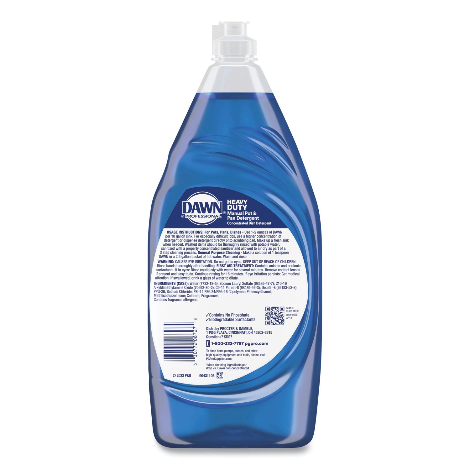 heavy-duty-manual-pot-pan-dish-detergent-original-scent-38-oz-bottle-8-carton_pgc08836 - 3