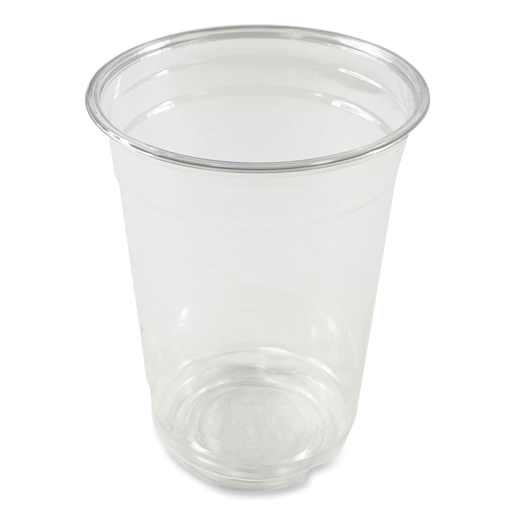 Clear Plastic Cold Cups, 10 oz, PET, 1,000/Carton - 1