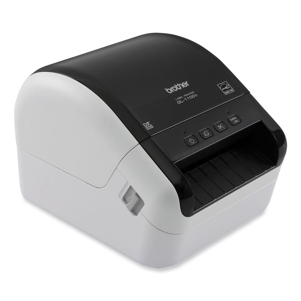 QL-1100C Wide Format Professional Label Printer, 69 Labels/min Print Speed, 5.9 x 8.7 x 6.7