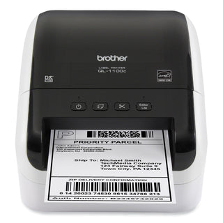 QL-1100C Wide Format Professional Label Printer, 69 Labels/min Print Speed, 5.9 x 8.7 x 6.7