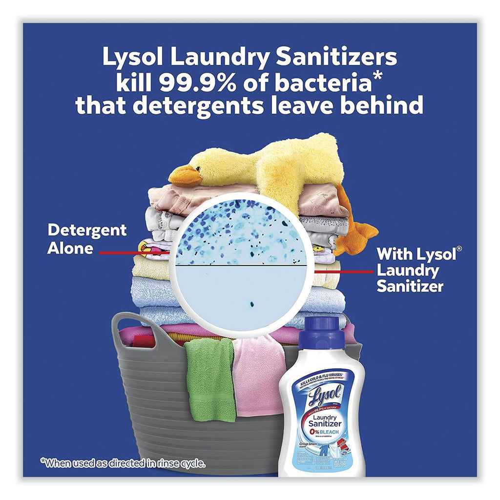 Laundry Sanitizer, Liquid, Crisp Linen, 41 oz