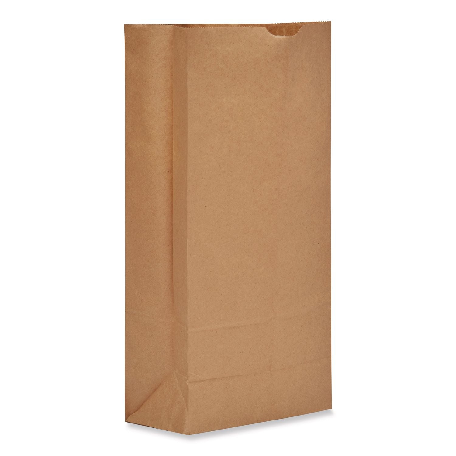 Grocery Paper Bags, 50 lb Capacity, #25, 8.25" x 5.94" x 16.13", Kraft, 500 Bags