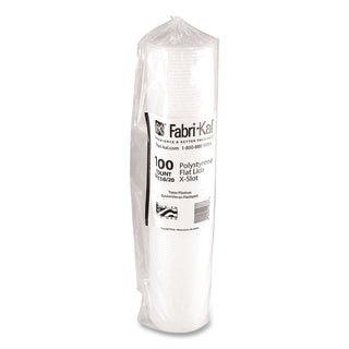 RK Cup Lids, Fits 16 oz to 20 oz Cups, Translucent, 1,000/Carton