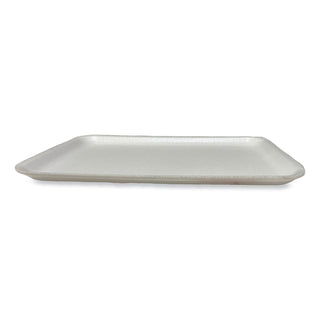 Meat Trays, 13.81 x 9.25 x 0.71, White, 100/Carton