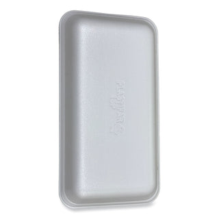 Meat Trays, #15P, 14.44 x 7.88 x 1.37, White, 200/Carton