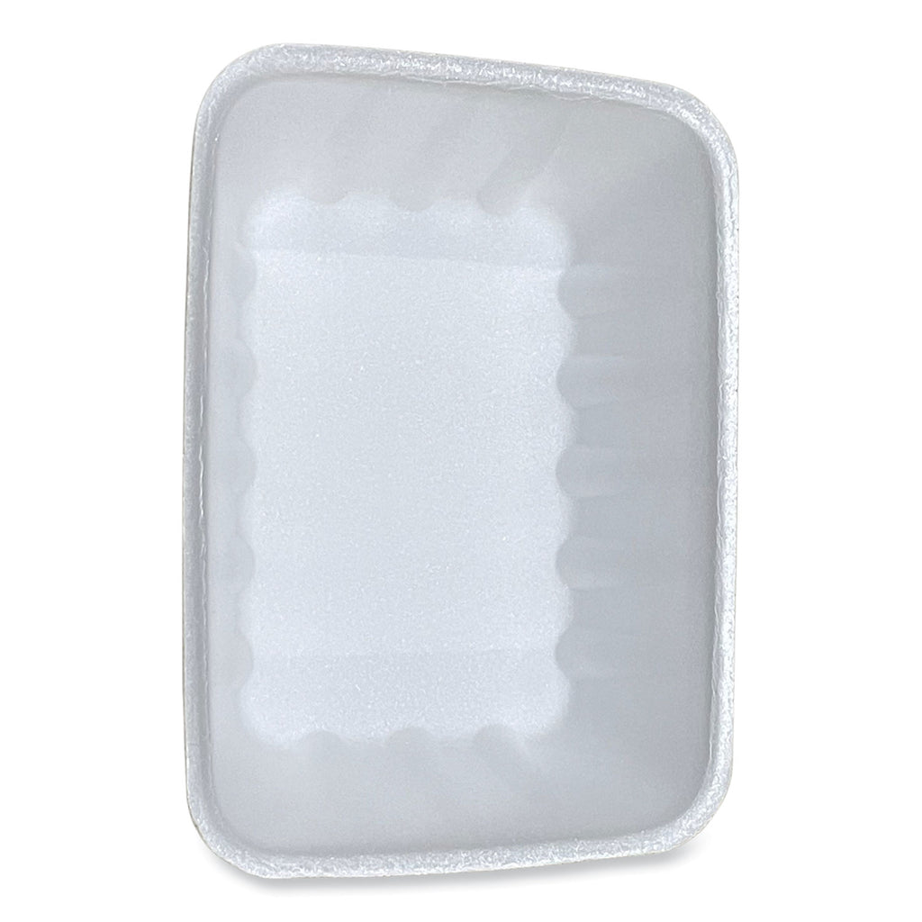 Meat Trays, #42K, 8.75 x 6.32 x 2.25, White, 252/Carton
