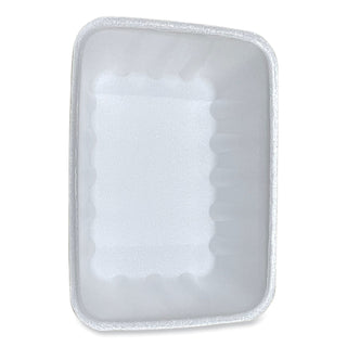 Meat Trays, #42K, 8.75 x 6.32 x 2.25, White, 252/Carton