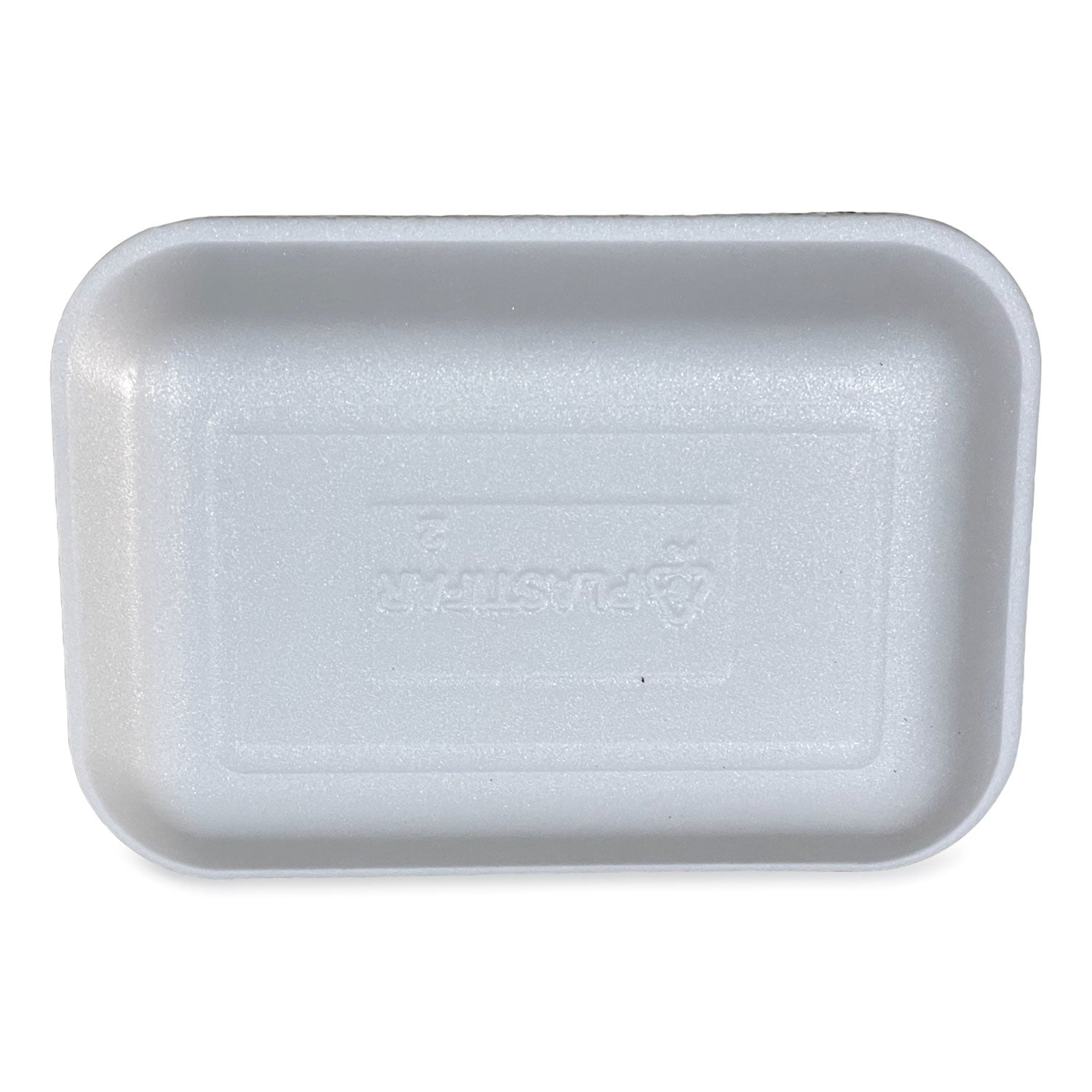 Meat Trays, #2. 8.5 x 6.03 x 1.11, White, 500/Carton