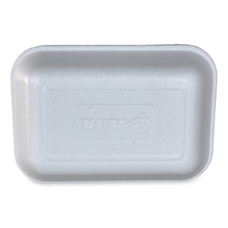 Meat Trays, #2. 8.5 x 6.03 x 1.11, White, 500/Carton
