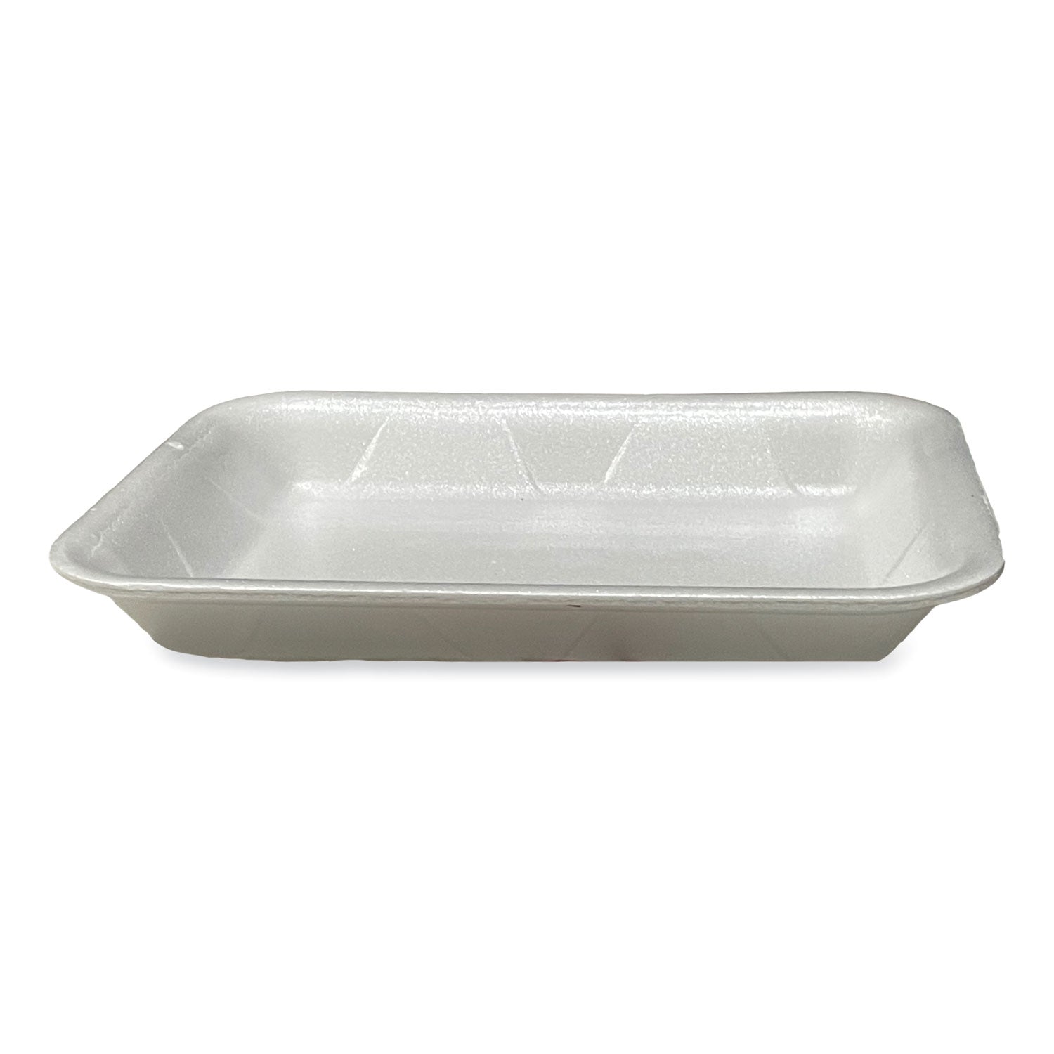Meat Trays, #4P, 9.5 x 7.19 x 1.2, White, 500/Carton