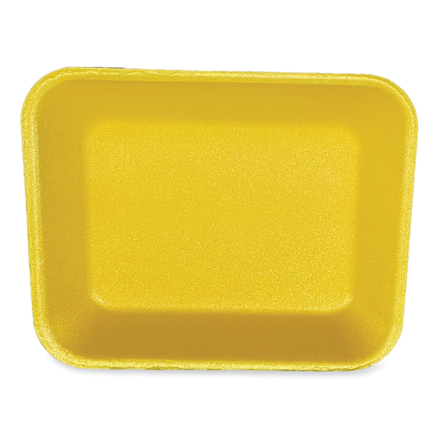 Meat Trays, #8P, 10.8 x 8.82 x 1.5, Yellow, 200/Carton