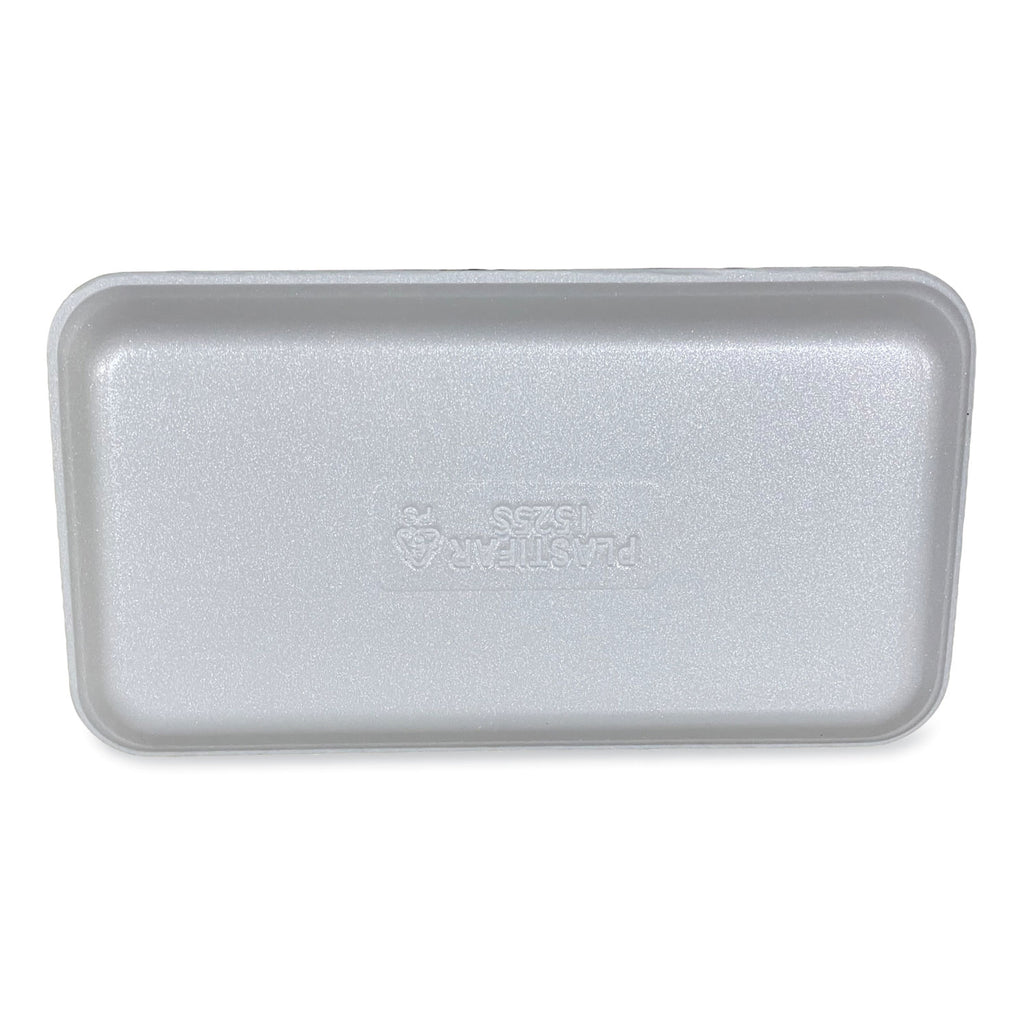 Meat Trays, #1525, 14.5 x 8 x 0.75, White, 250/Carton