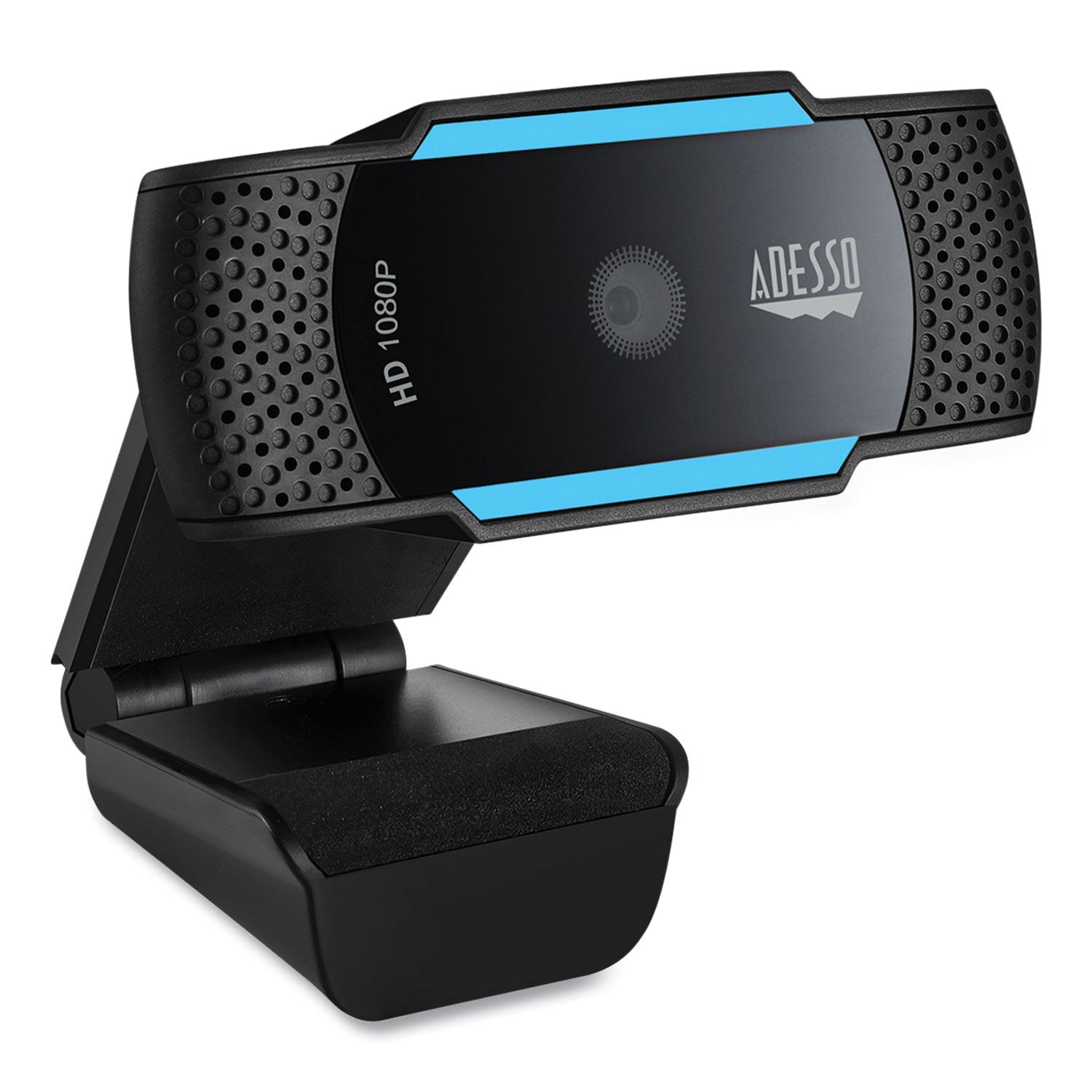 CyberTrack H5 1080P HD USB AutoFocus Webcam with Microphone, 1920 Pixels x 1080 Pixels, 2.1 Mpixels, Black