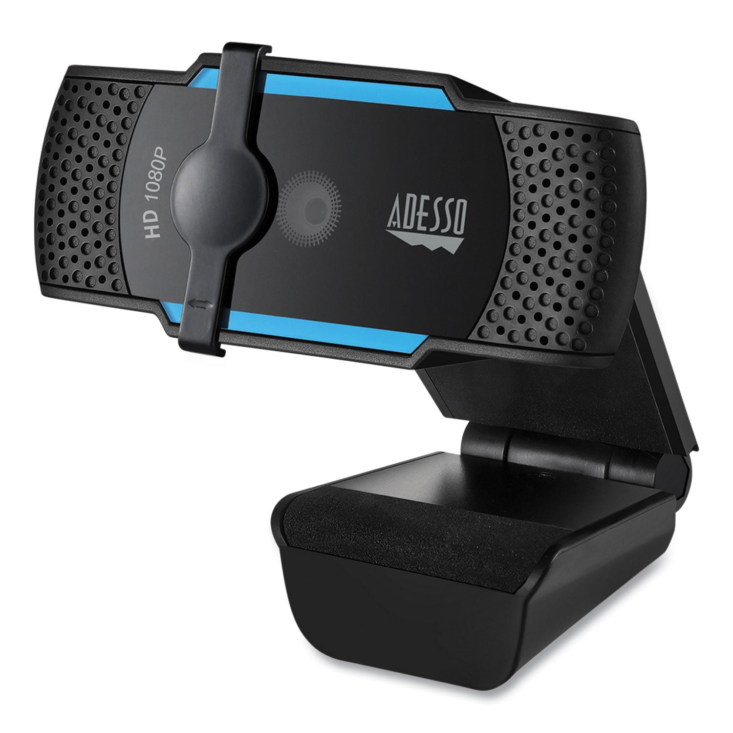 CyberTrack H5 1080P HD USB AutoFocus Webcam with Microphone, 1920 Pixels x 1080 Pixels, 2.1 Mpixels, Black