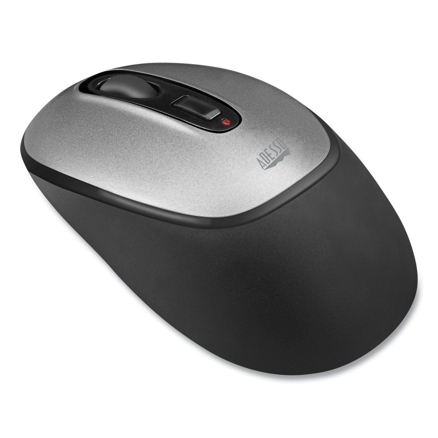 imouse-a10-antimicrobial-wireless-mouse-24-ghz-frequency-30-ft-wireless-range-left-right-hand-use-black-silver_adea10 - 3