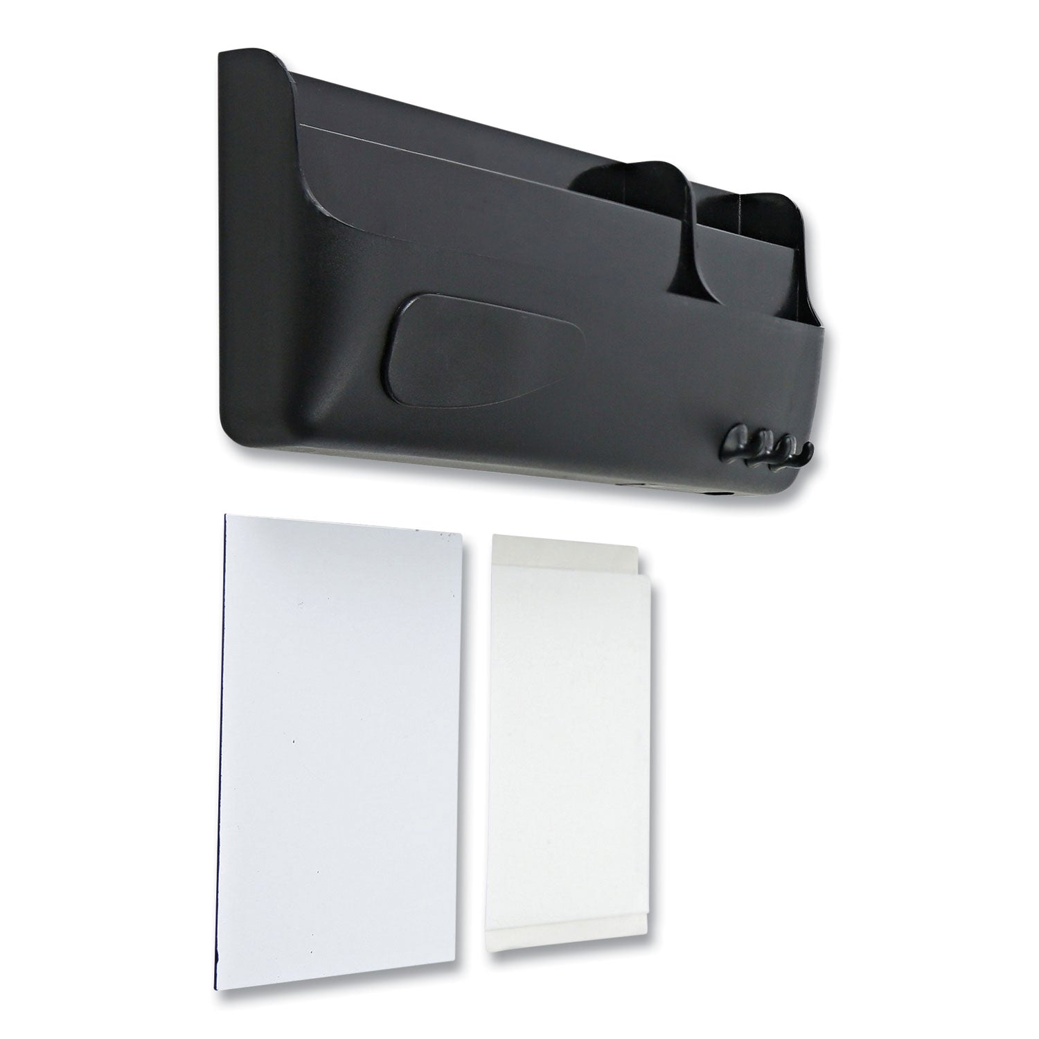 Magnetic SmartBox Organizer, 9 x 4, Black - 1