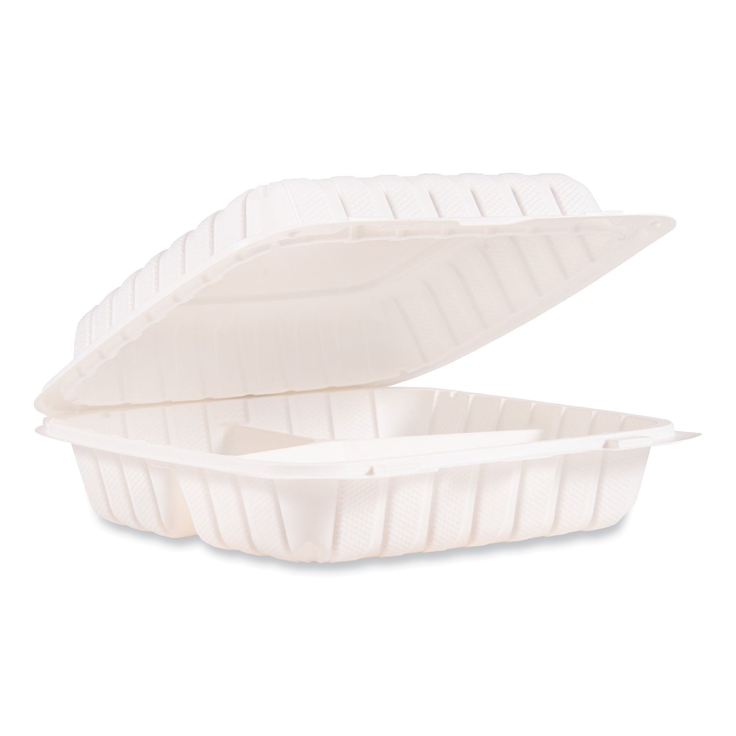 hinged-lid-containers-3-compartment-9-x-875-x-3-white-plastic-150-carton_dcc90mfppht3r - 1
