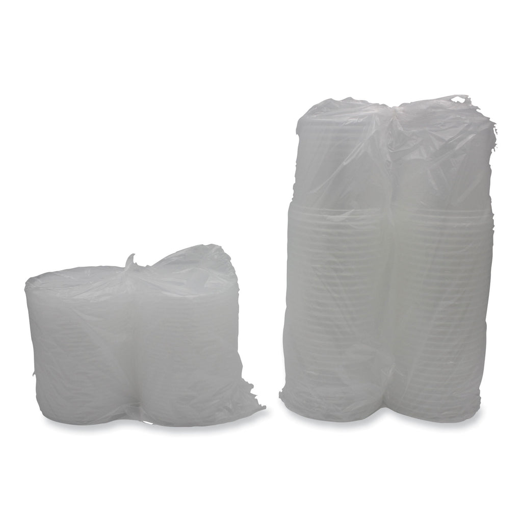 Plastic Deli Container with Lid, 24 oz, Clear, Plastic, 240/Carton