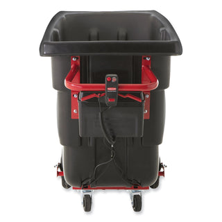 Motorized Roto Tilt Truck, 101 gal, 850 lb Capacity, Plastic, Black