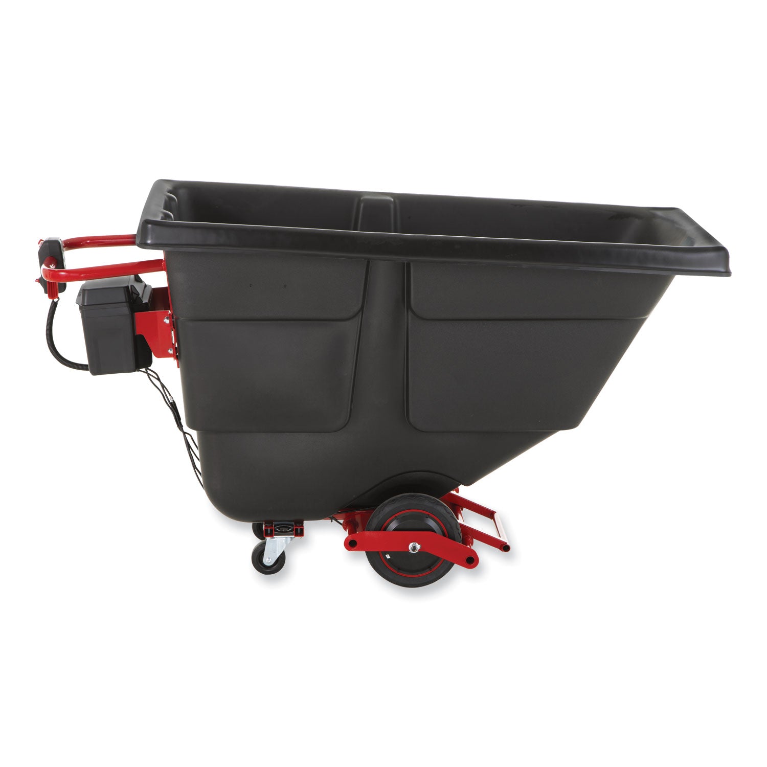 motorized-roto-tilt-truck-202-gal-1000-lb-capacity-plastic-black_rcp2173662 - 1