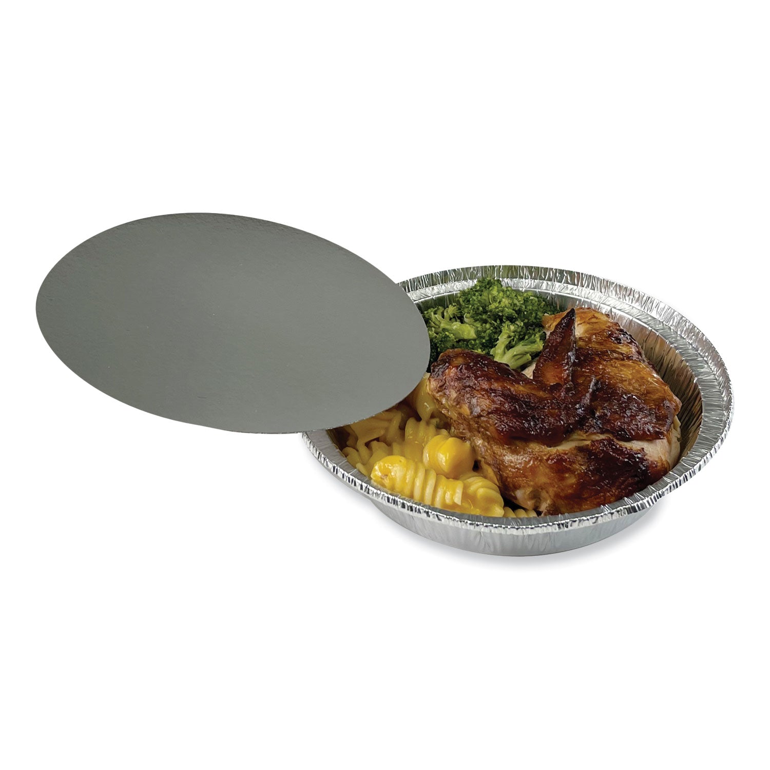 round-aluminum-to-go-container-lids-flat-lid-7-silver-paper-500-carton_bwkround7flid - 2