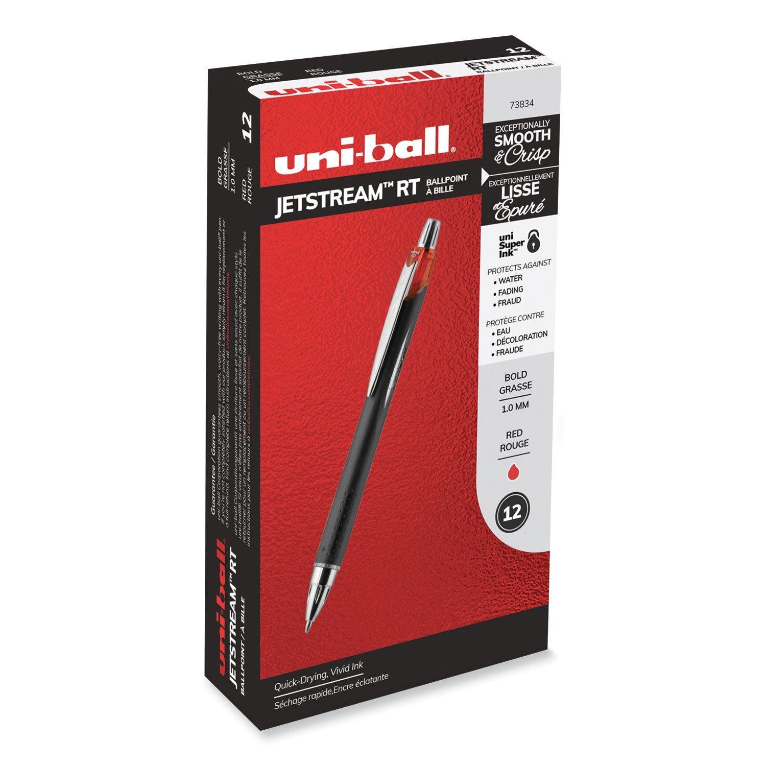 jetstream-retractable-hybrid-gel-pen-bold-1-mm-red-ink-black-silver-red-barrel_ubc73834 - 1