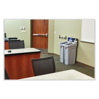slim-jim-recycling-station-kit-2-stream-landfill-mixed-recycling-46-gal-plastic-blue-gray_rcp2007914 - 5