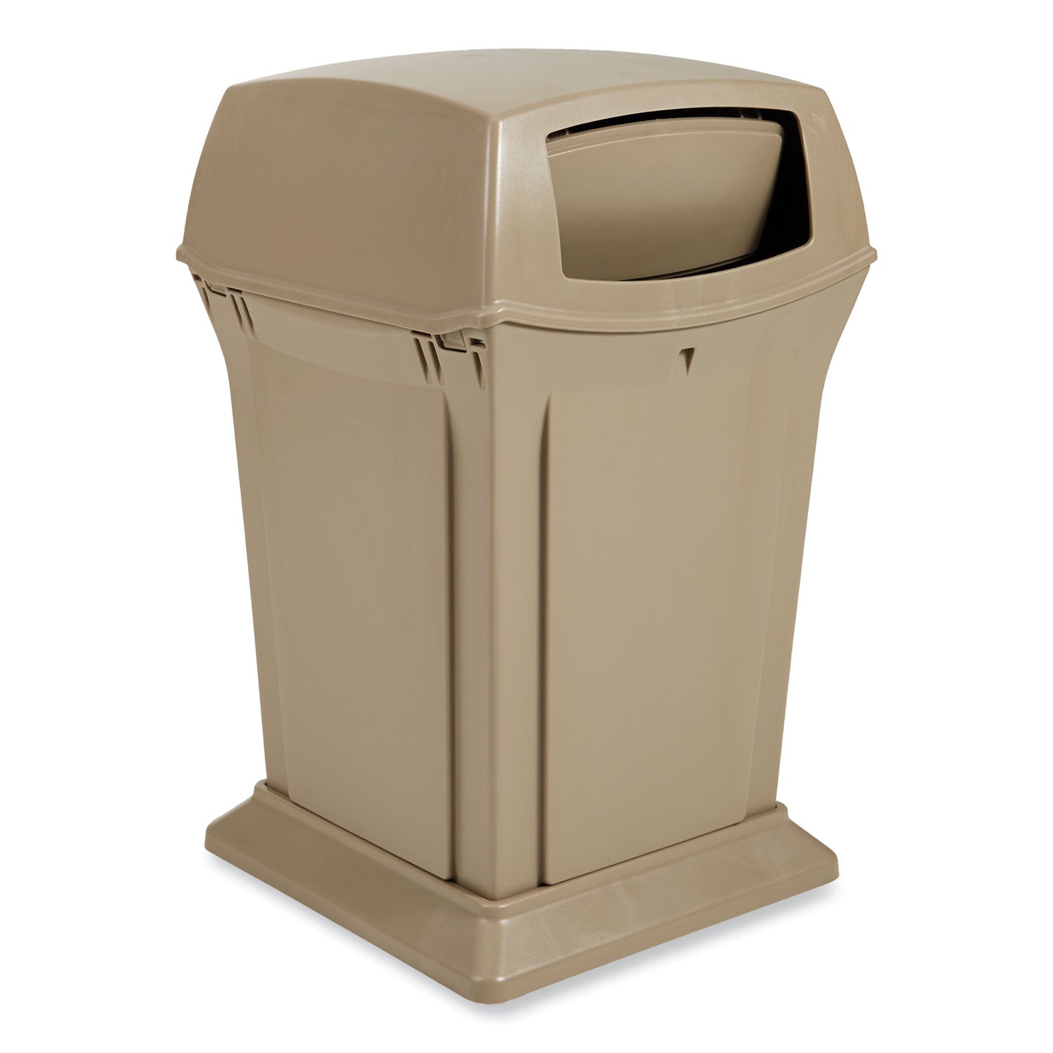 Ranger Fire-Safe Container, 45 gal, Structural Foam, Beige