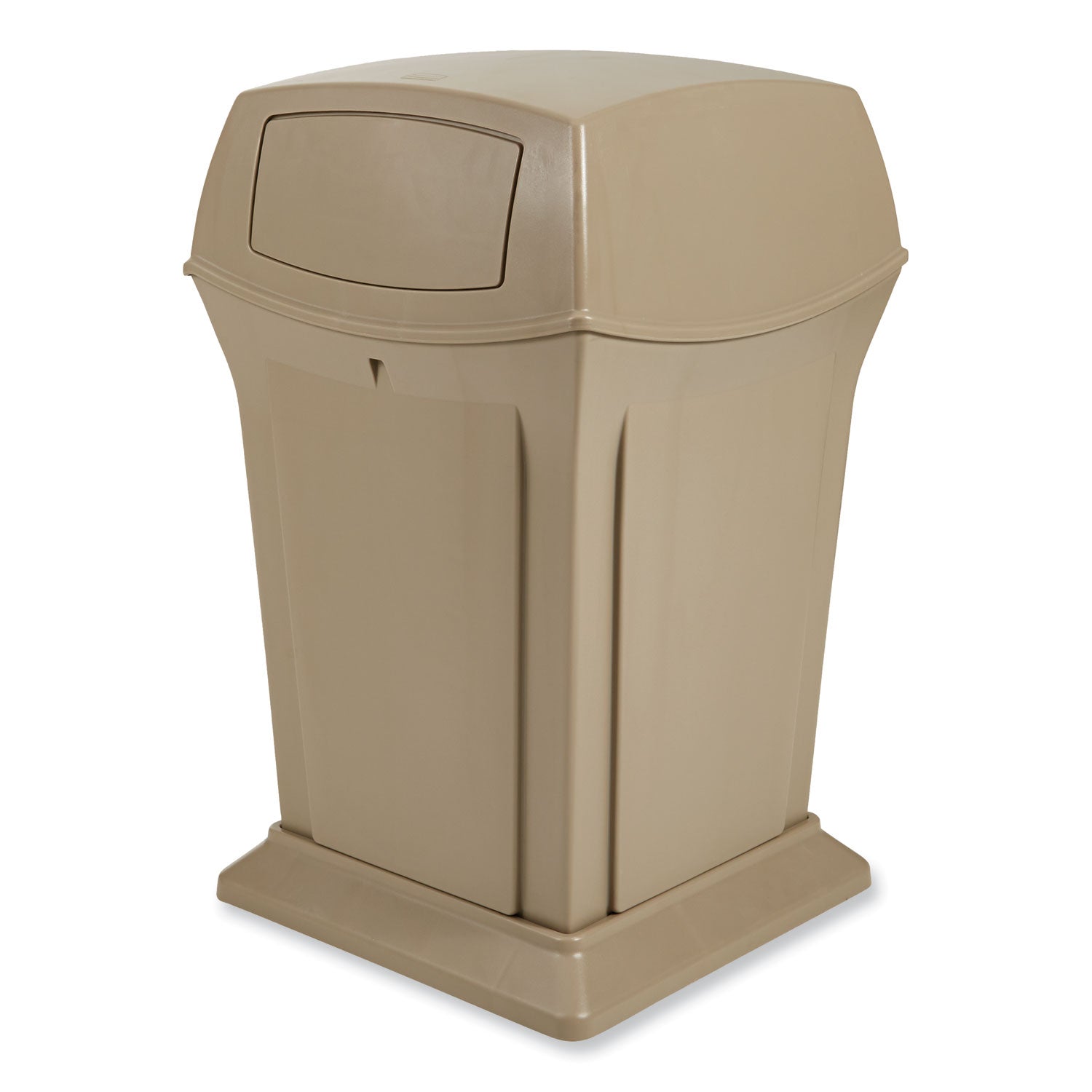 Ranger Fire-Safe Container, 45 gal, Structural Foam, Beige
