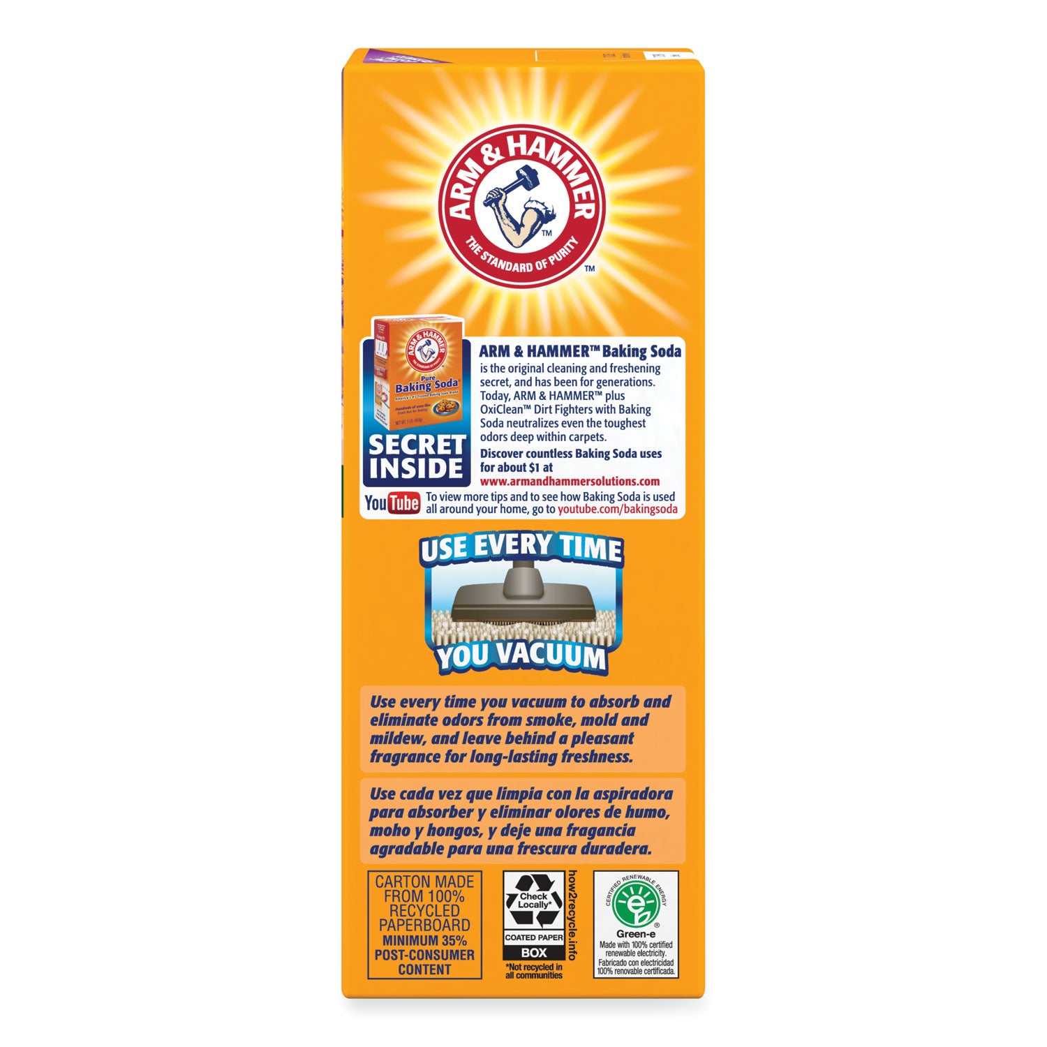 Fresh Scentsations Carpet Odor Eliminator, Island Mist, 30 oz Box, 6/Carton